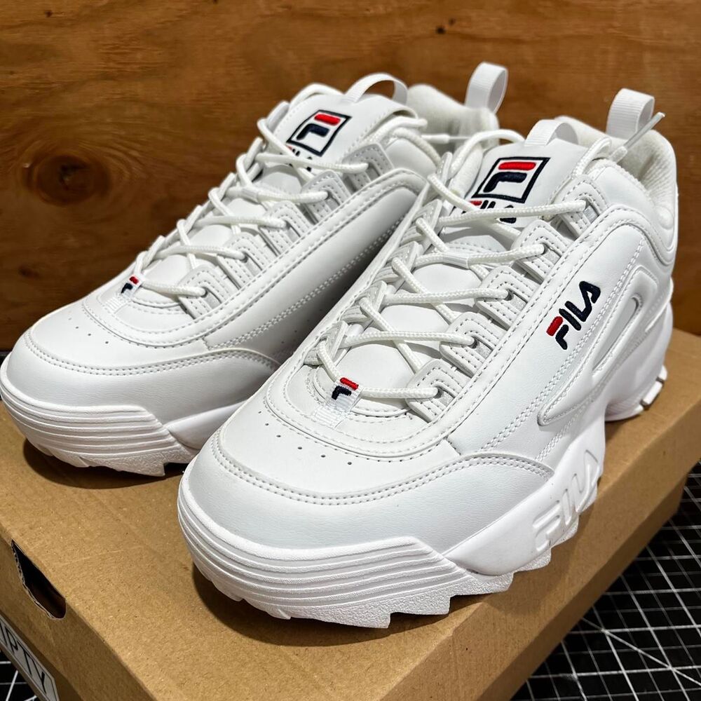 Fila Men's White Trainers